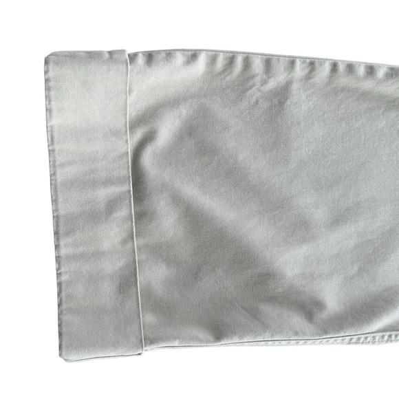 Banana Republic Martin Fit Pants Size 4 Stretch Wide Leg Beige low rise - Picture 6 of 7